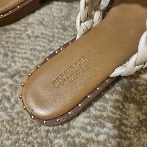 Cushionaire • Varro Two Strap Braided Sandals - Picture 7 of 8